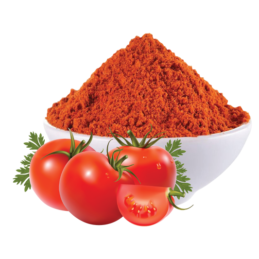 Bulk spray dried tomato powder for sauces, gravies, and snack dusting